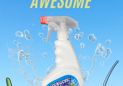 CHẤT TẨY RỬA PHÒNG TẮM DẠNG BỌT CÓ CHẤT TẨY LA's TOTALLY AWESOME 32 OZ   