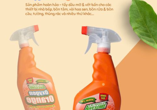 NƯỚC TẨY RỬA ĐA NĂNG LA's TOTALLY AWESOME OXYGEN HƯƠNG CAM 32 OZ 