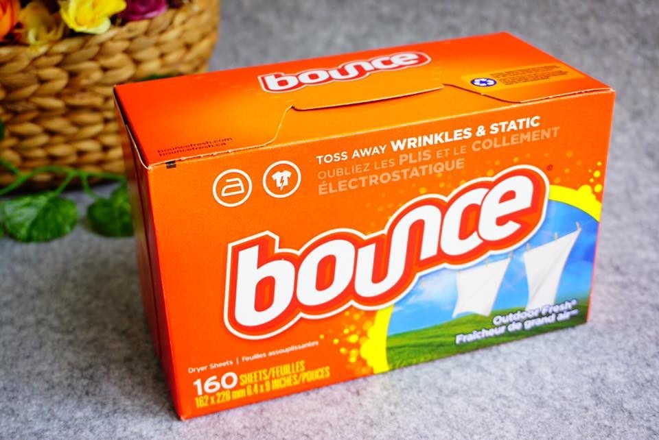 Giấy thơm quần áo Bounce Dryer Sheets, Outdoor Fresh, 160 tờ